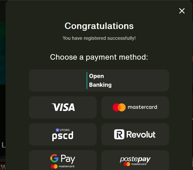 Amplia variedad de métodos de pago