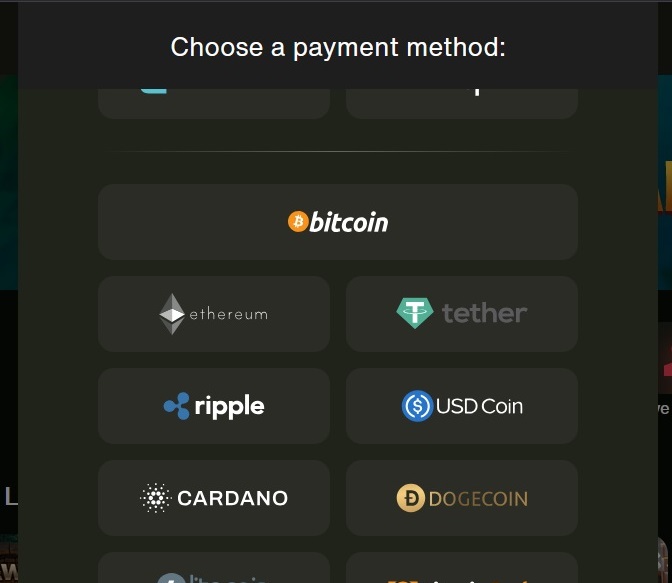 Cashwin es verdaderamente amigable con las criptomonedas