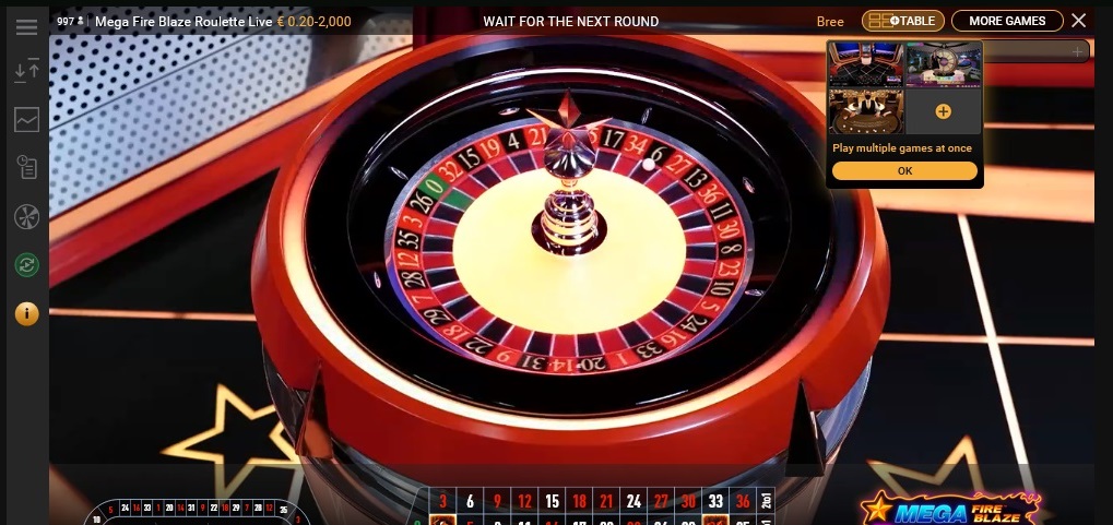 Ruleta en tiempo real