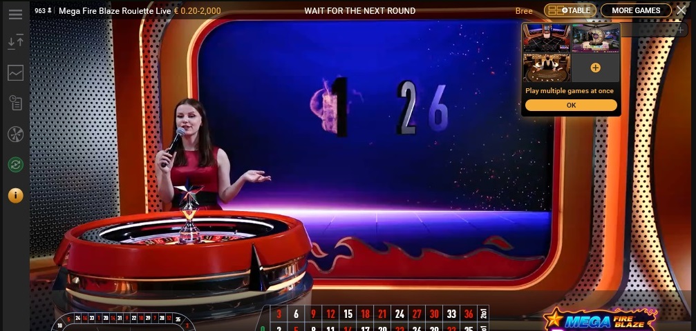 Mega Fire Blaze Live en el casino Cashwin