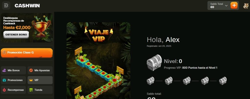 Programa VIP para grandes apostadores