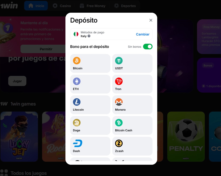 Reposición de saldo