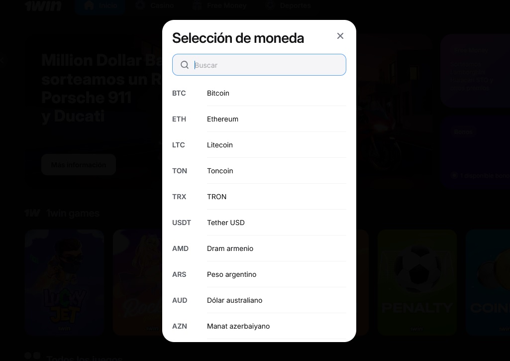 Método de reposición de saldo